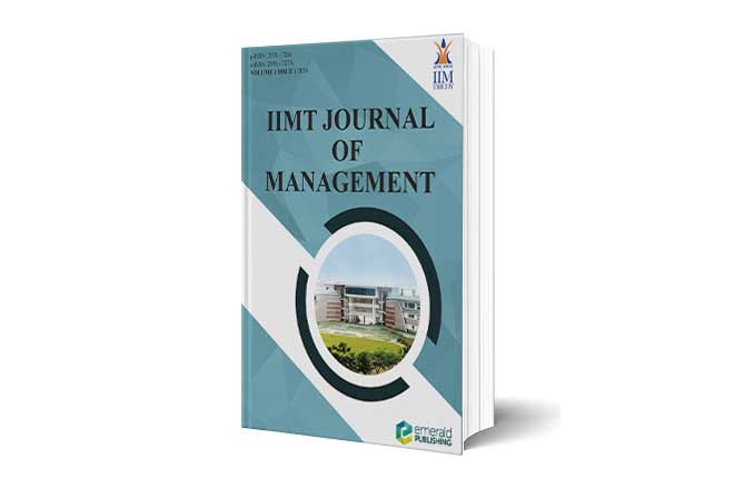 IIMT Journal of Management cover