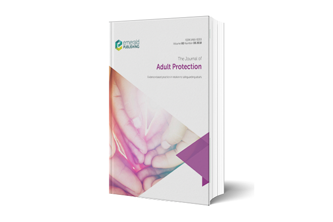 Cover: The Journal of Adult Protection