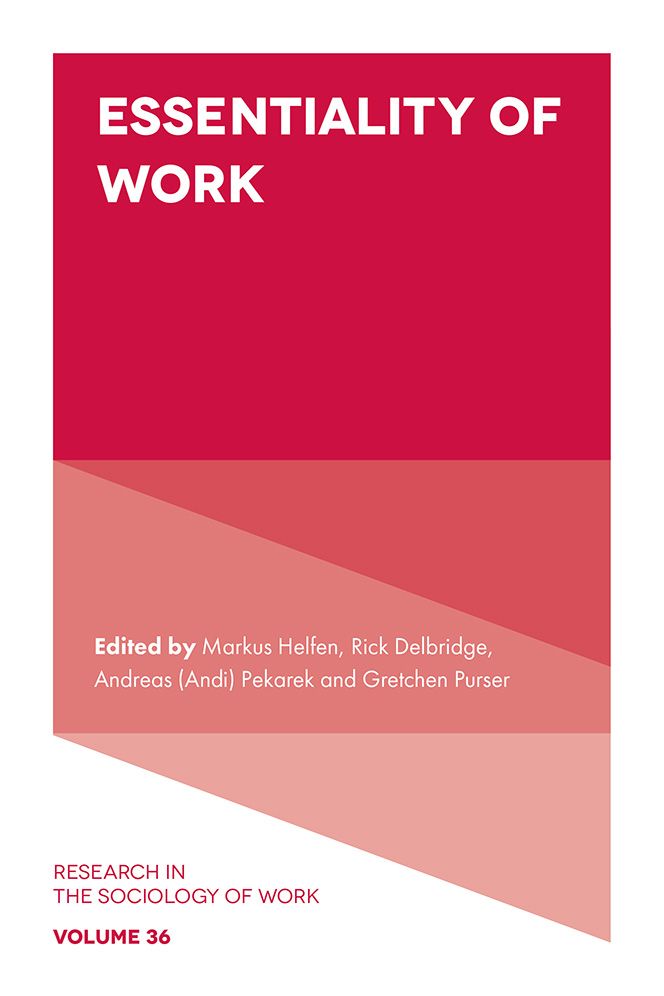 Research in the Sociology of Work