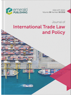 Journal of International Trade Law and Policy