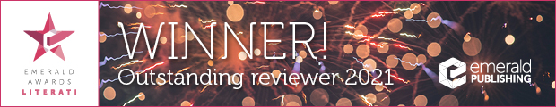 Outstanding reviewer award banner for email signature