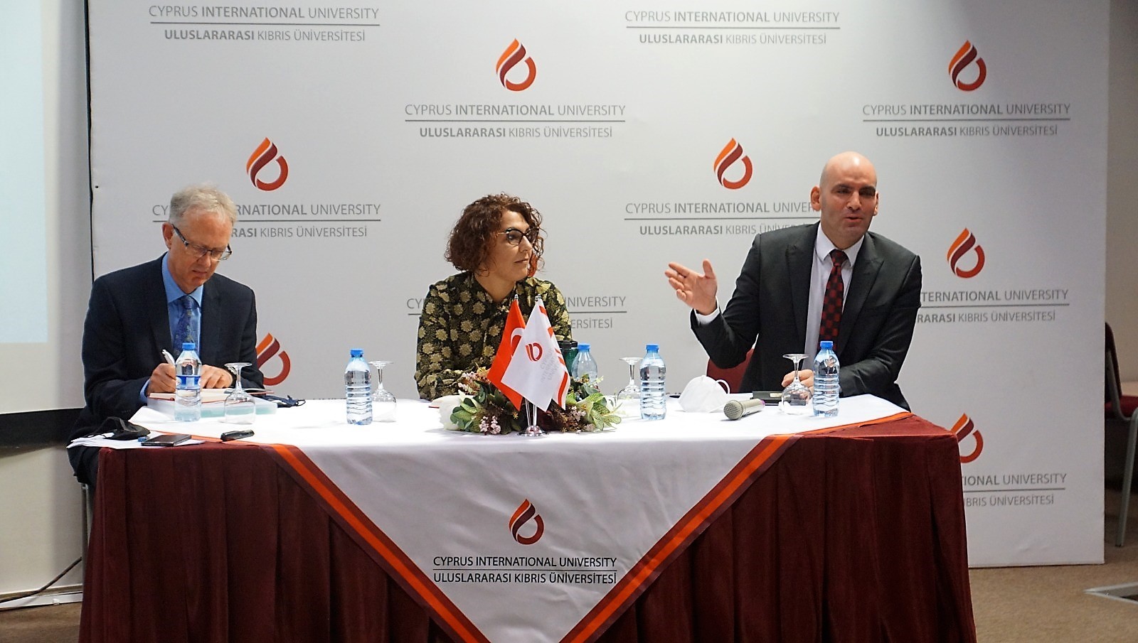 Richard Teare, Hale Özgit and Ali Öztüren