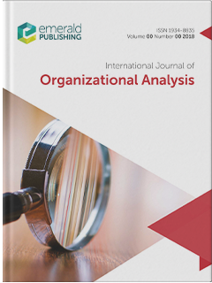 Discover International Journal of Organizational Analysis